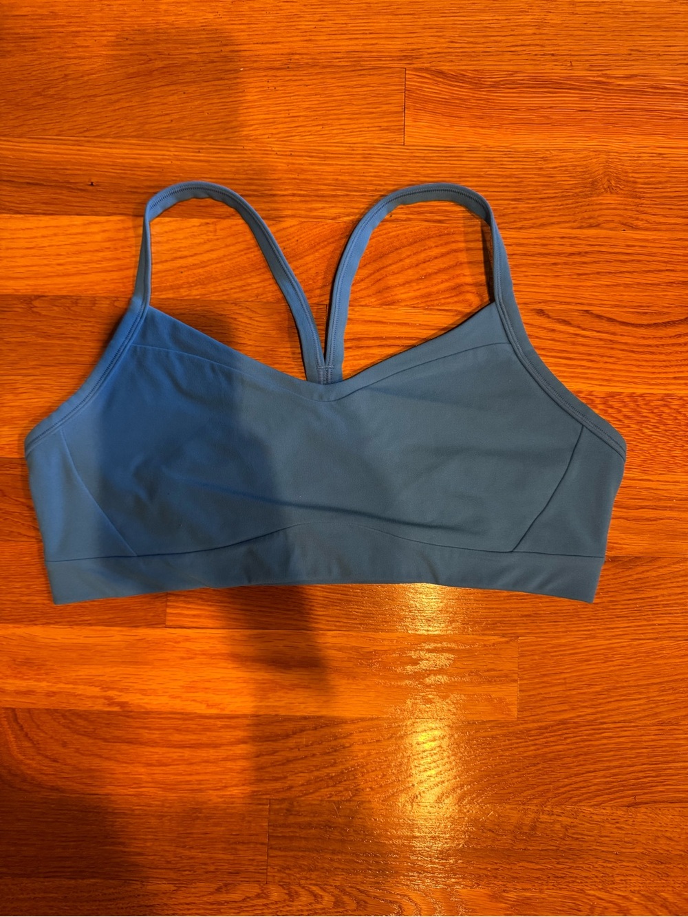 Athleta Vital Sports Bra Blue Large
